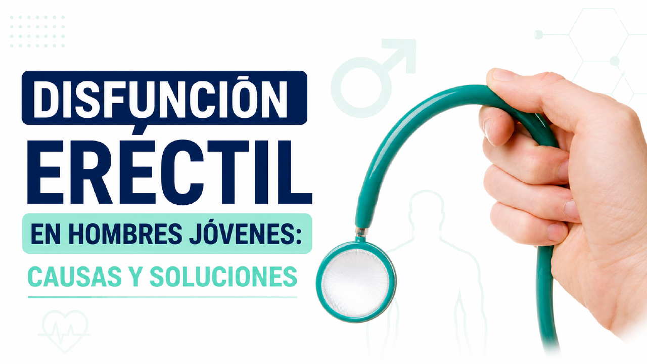 Disfunción eréctil en hombres jóvenes: causas y soluciones
