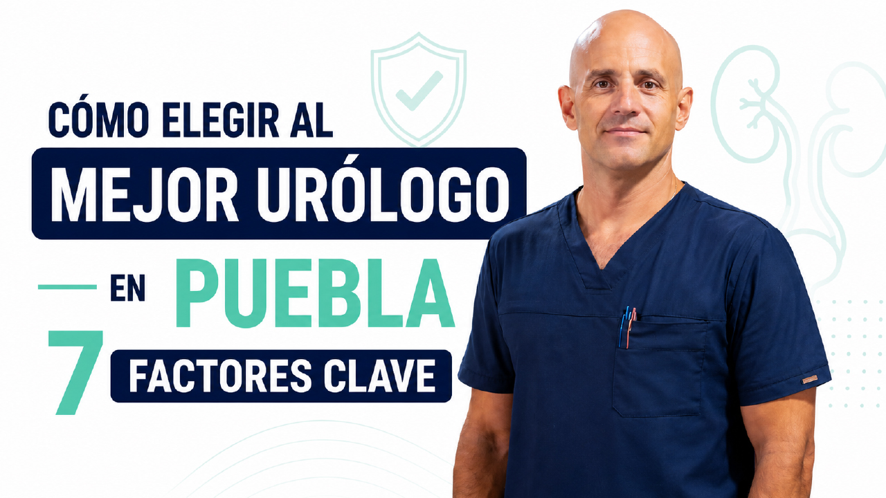 Cómo elegir al mejor urólogo en Puebla: 7 factores clave