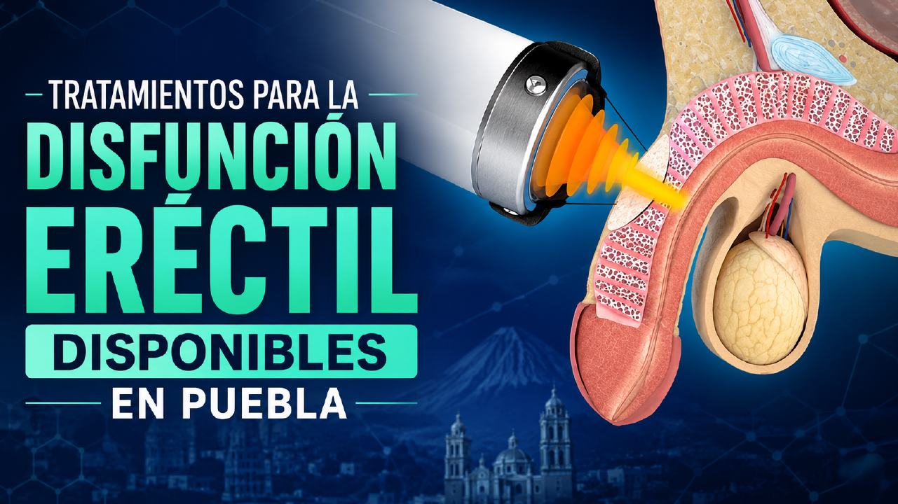 Tratamientos para la disfunción eréctil disponibles en Puebla