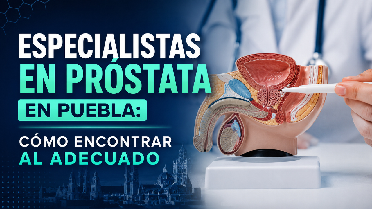 Especialistas en próstata en Puebla: cómo encontrar al adecuado