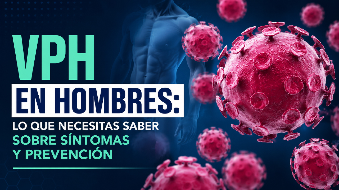 VPH en hombres: lo que necesitas saber sobre síntomas y prevención