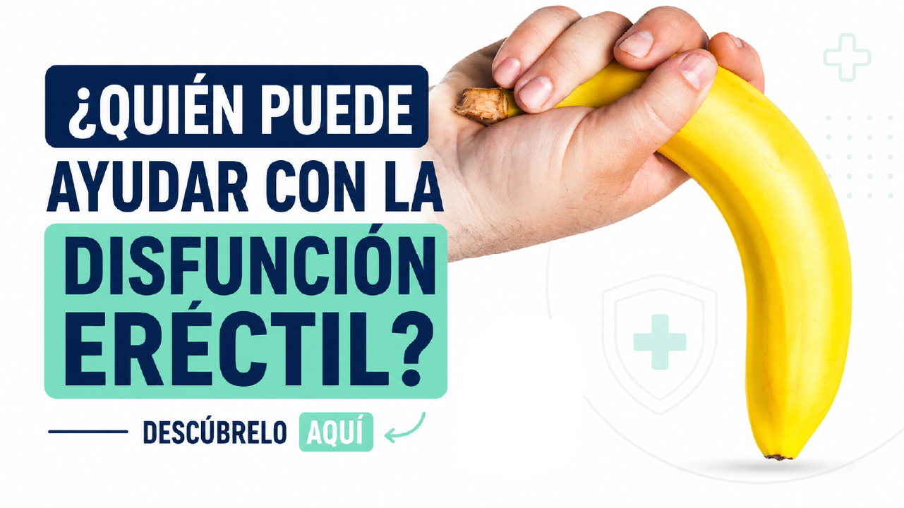 ¿Quién puede ayudar con la disfunción eréctil? Descúbrelo aquí