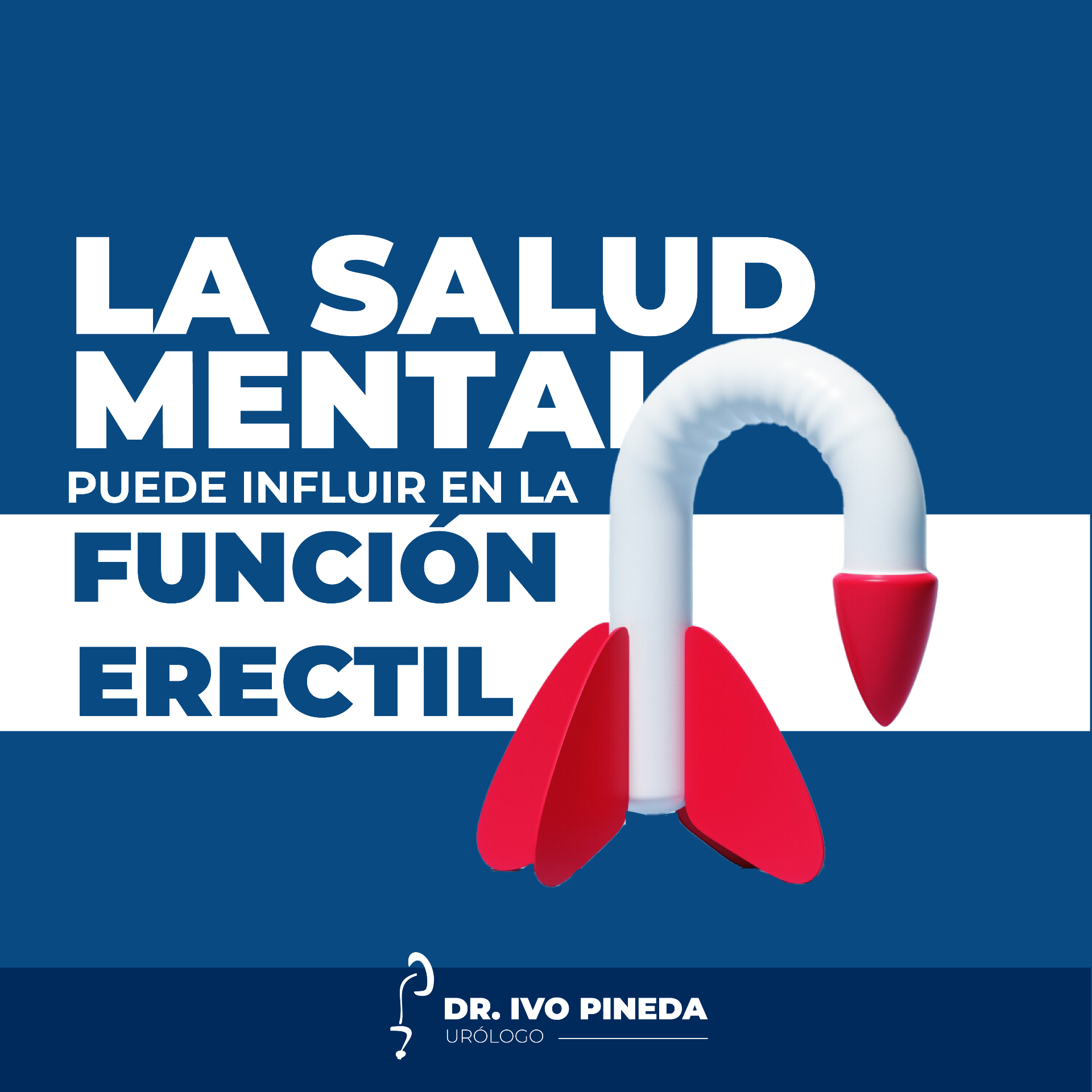 La salud mental puede influir en la función eréctil