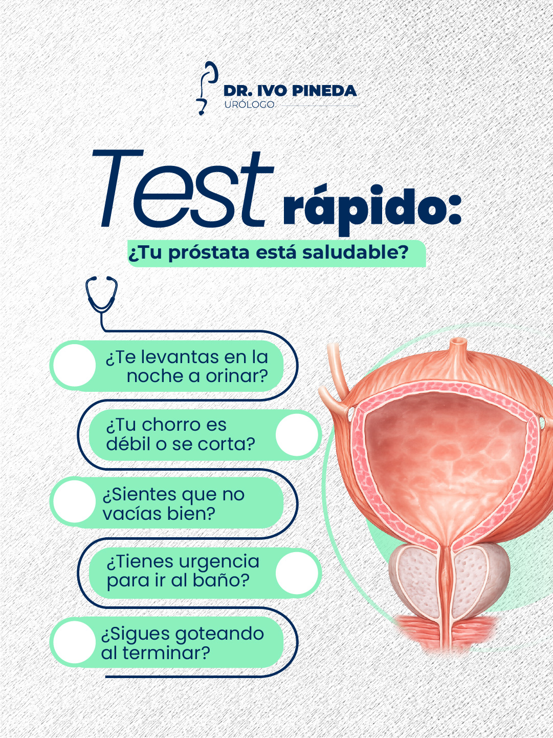 Test rápido para evaluar la salud de tu próstata